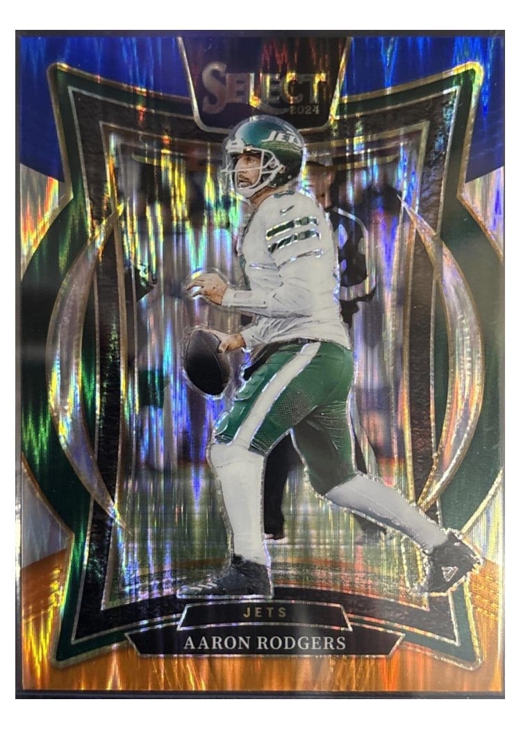 2024 Panini Select Aaron Rodgers #40 card