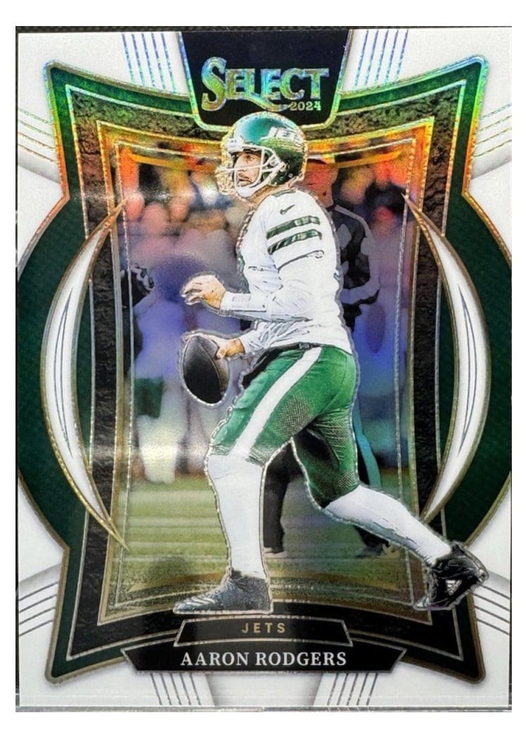 2024 Panini Select Aaron Rodgers #40 card