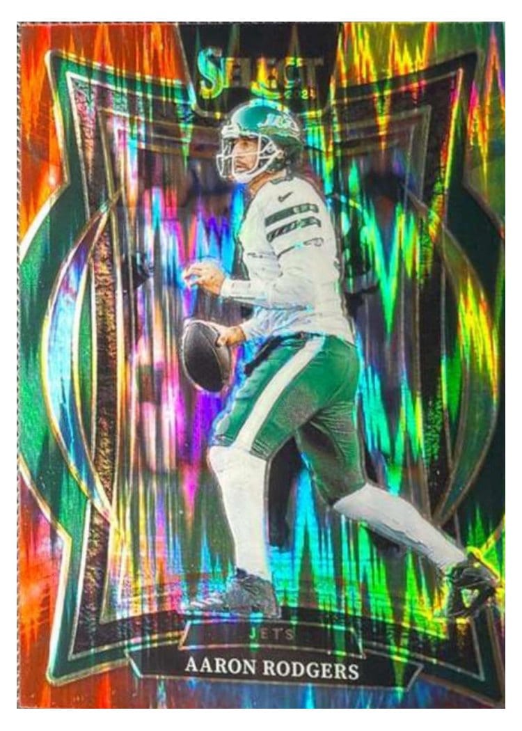 2024 Panini Select Aaron Rodgers #40 card