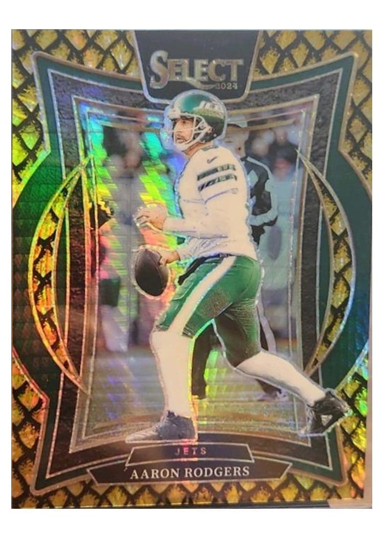 2024 Panini Select Aaron Rodgers #40 card