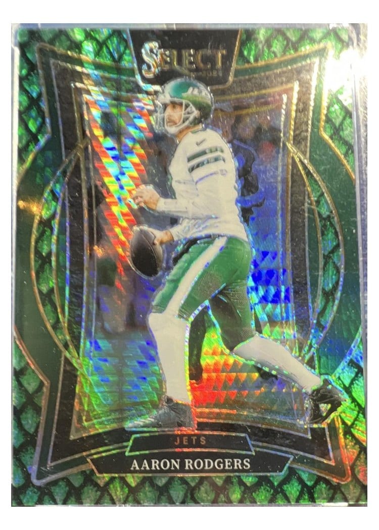 2024 Panini Select Aaron Rodgers #40 card