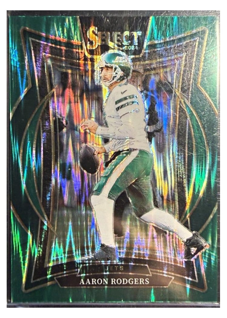 2024 Panini Select Aaron Rodgers #40 card