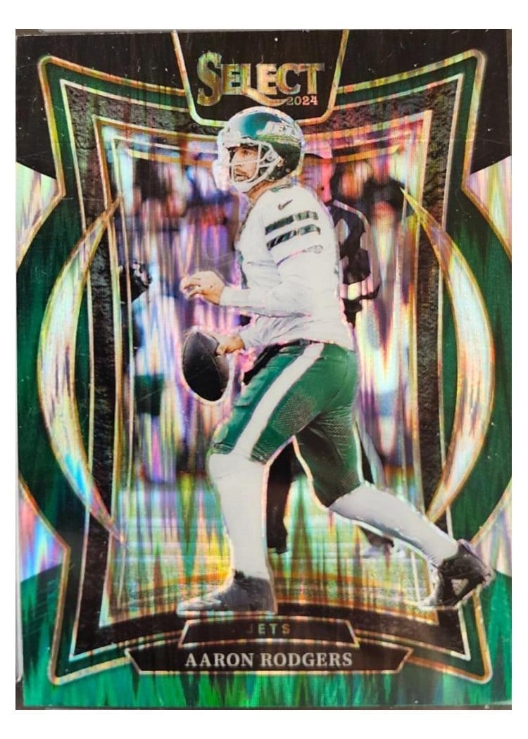 2024 Panini Select Aaron Rodgers #40 card
