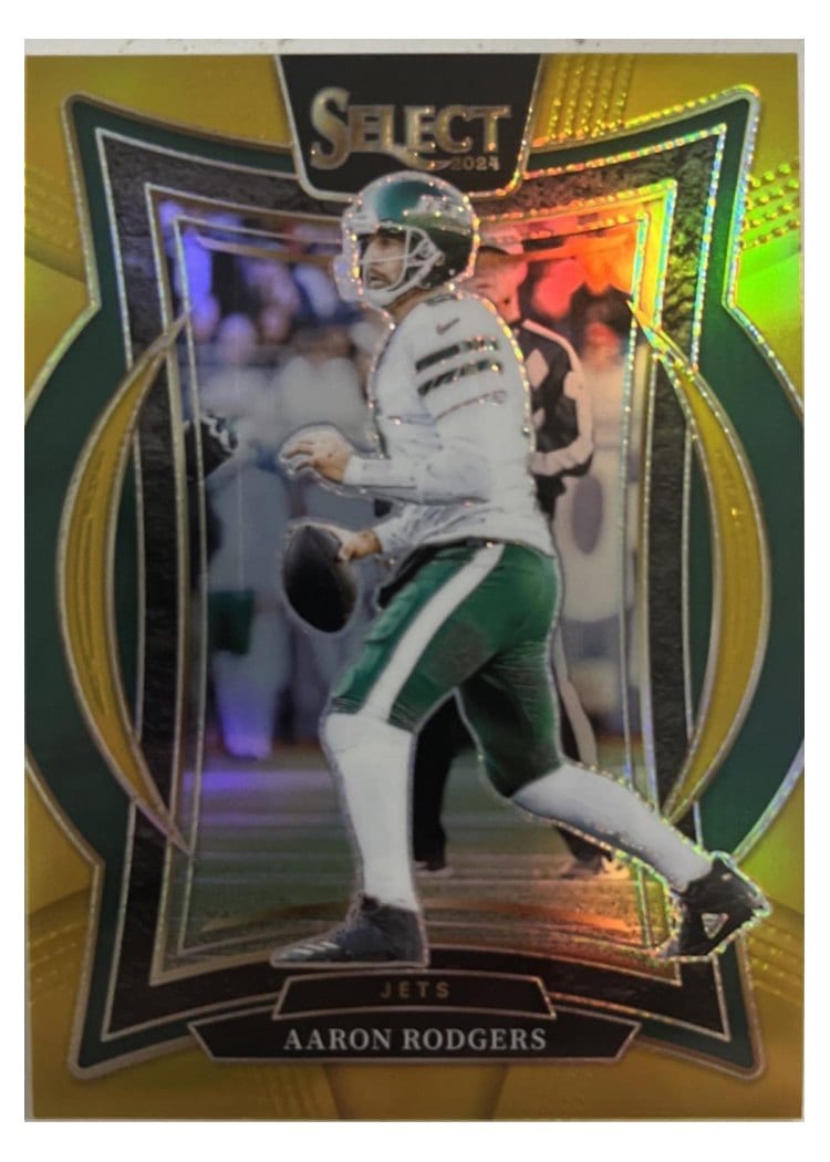 2024 Panini Select Aaron Rodgers #40 card