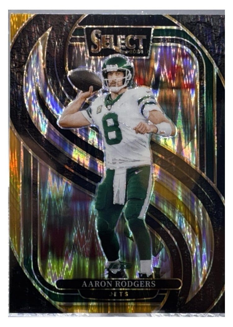 2024 Panini Select Base Set Aaron Rodgers #126 card