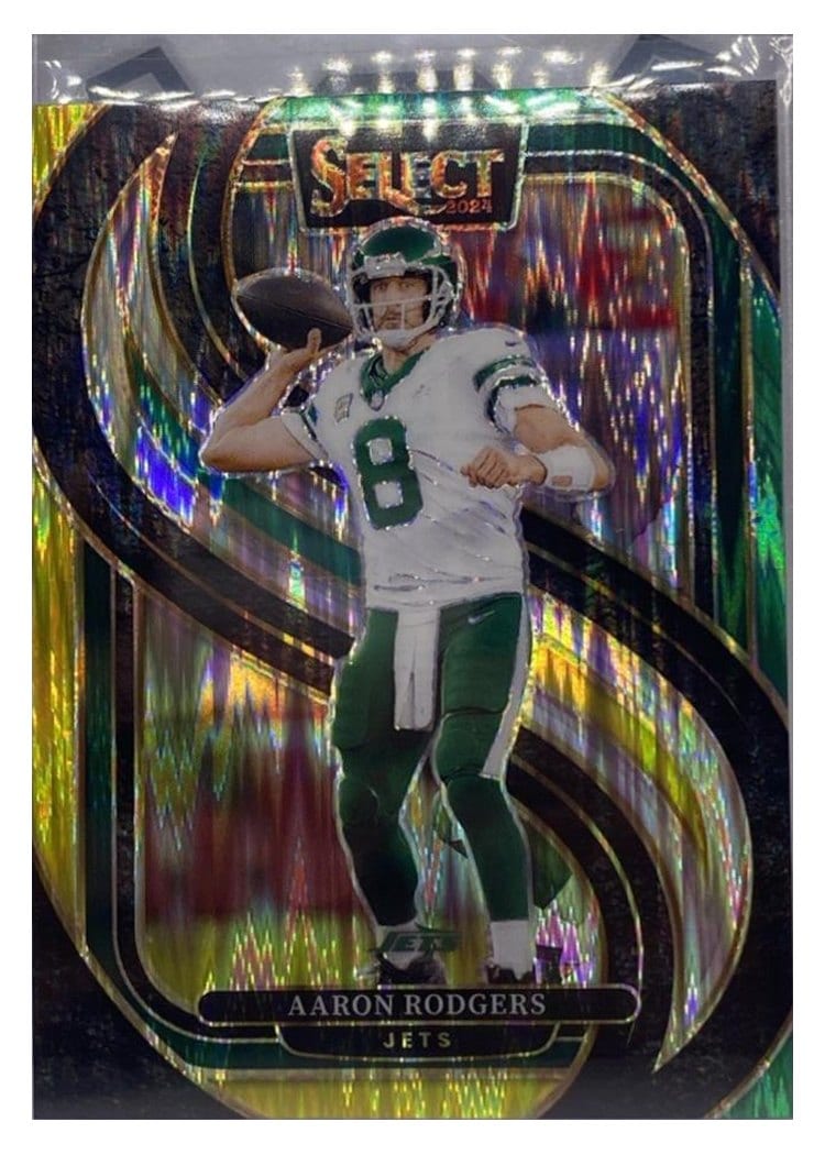 2024 Panini Select Base Set Aaron Rodgers #126 card