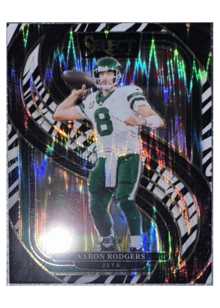 2024 Panini Select Base Set Aaron Rodgers #126 card