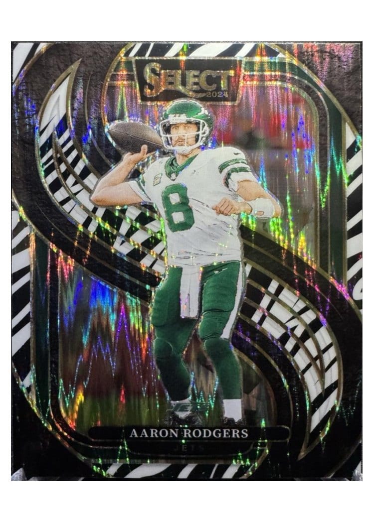2024 Panini Select Base Set Aaron Rodgers #126 card