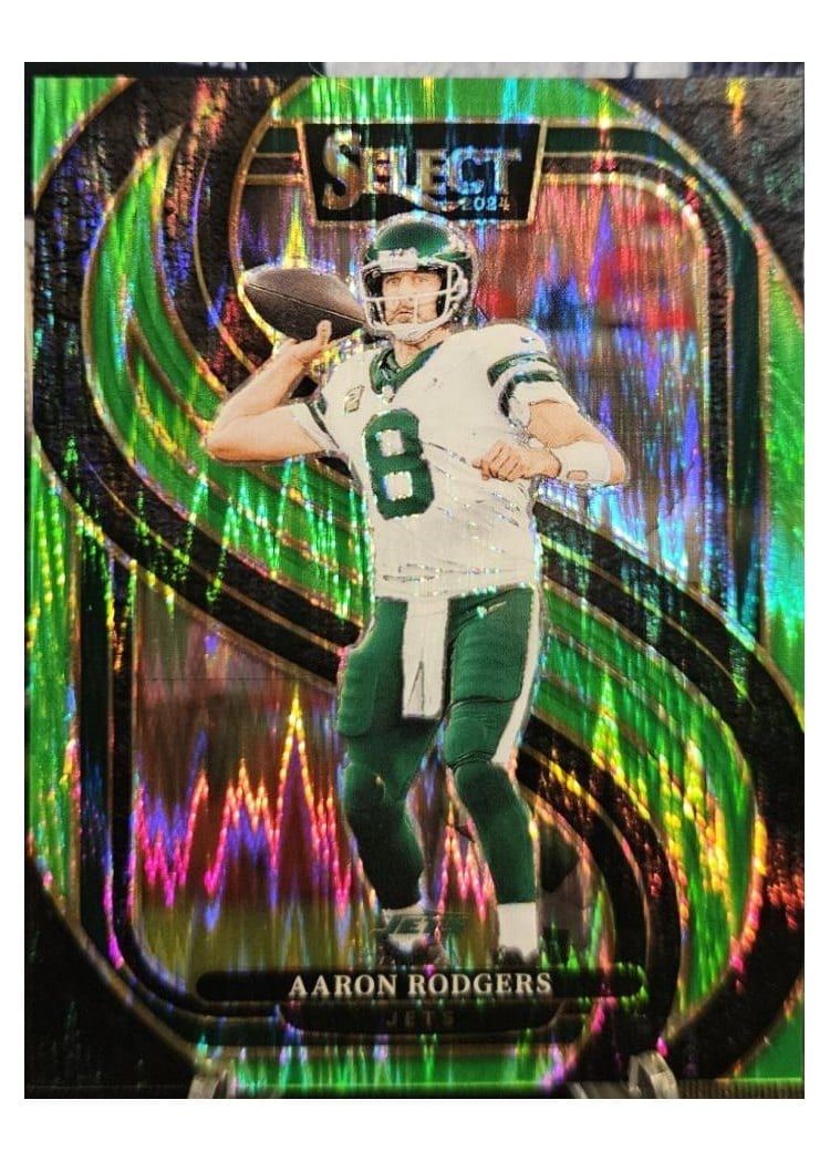 2024 Panini Select Base Set Aaron Rodgers #126 card