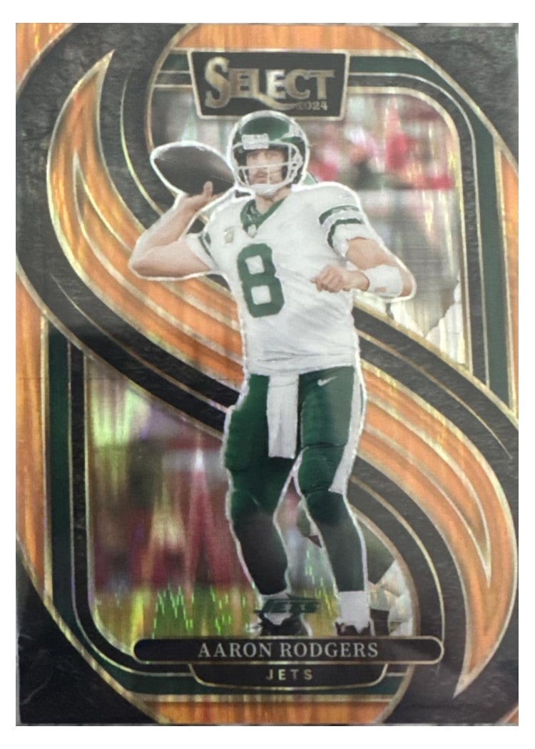 2024 Panini Select Base Set Aaron Rodgers #126 card