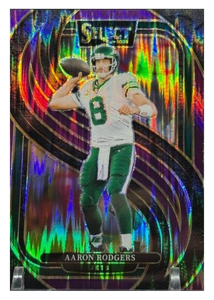 2024 Panini Select Base Set Aaron Rodgers #126 card