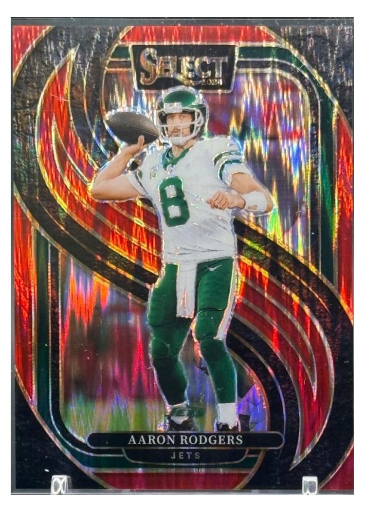 2024 Panini Select Base Set Aaron Rodgers #126 card