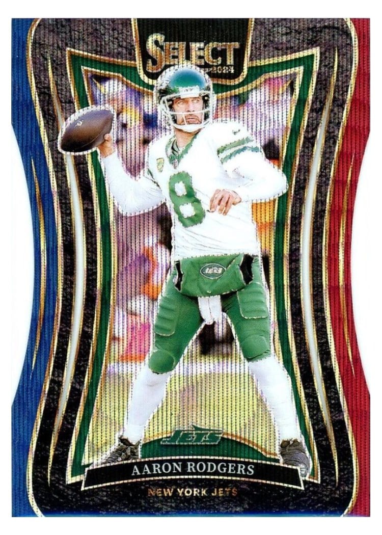 2024 Panini Select Base Set Aaron Rodgers #126 card