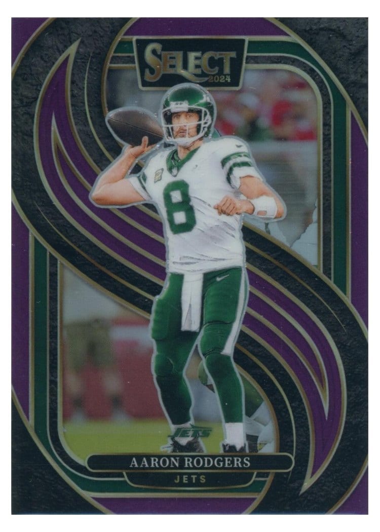 2024 Panini Select Base Set Aaron Rodgers #126 card