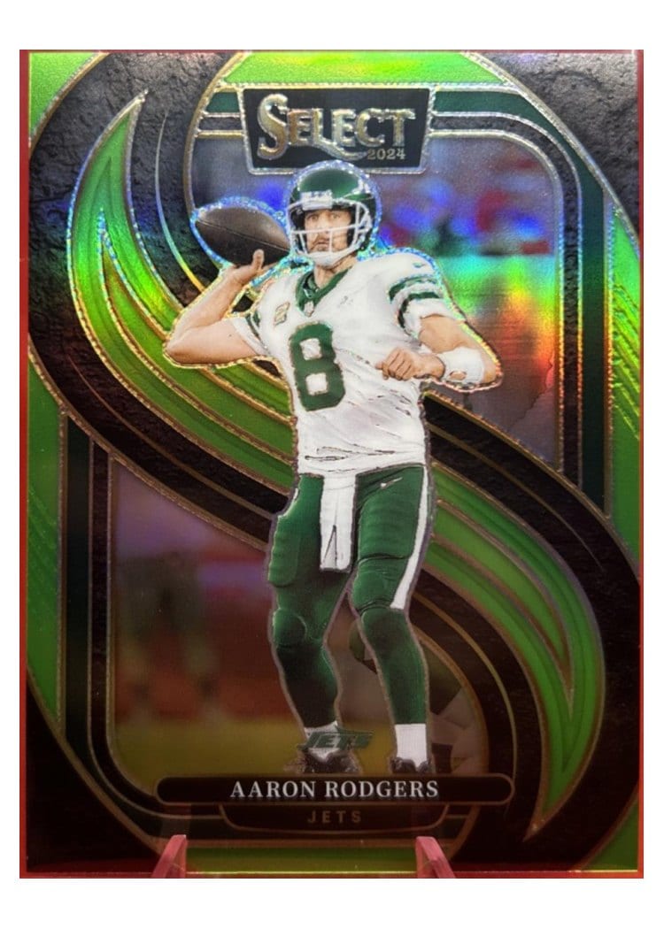 2024 Panini Select Base Set Aaron Rodgers #126 card