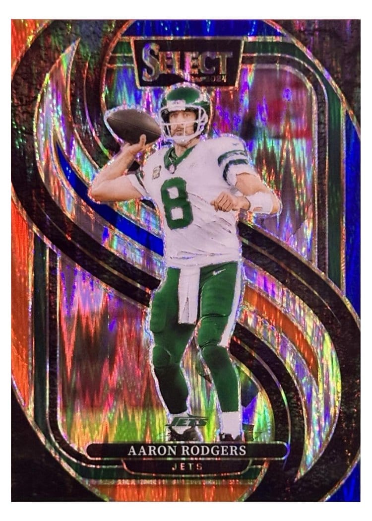 2024 Panini Select Base Set Aaron Rodgers #126 card