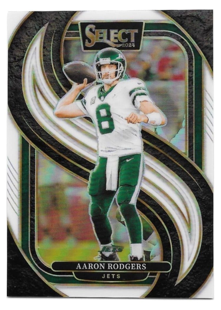 2024 Panini Select Base Set Aaron Rodgers #126 card