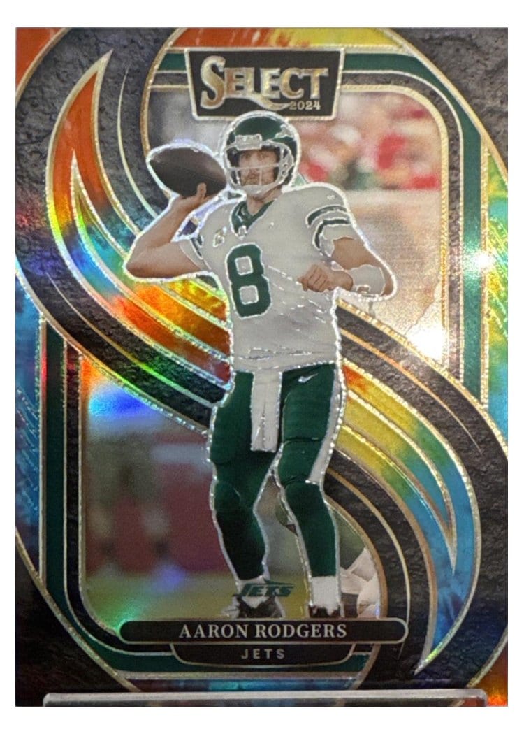 2024 Panini Select Base Set Aaron Rodgers #126 card