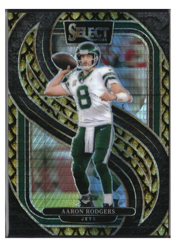 2024 Panini Select Base Set Aaron Rodgers #126 card