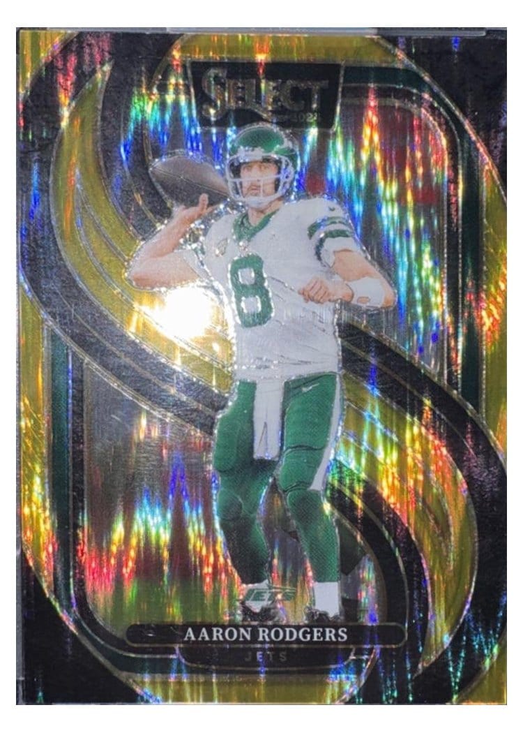 2024 Panini Select Base Set Aaron Rodgers #126 card