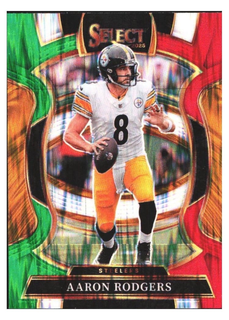 2024 Panini Select Base Set Aaron Rodgers #126 card