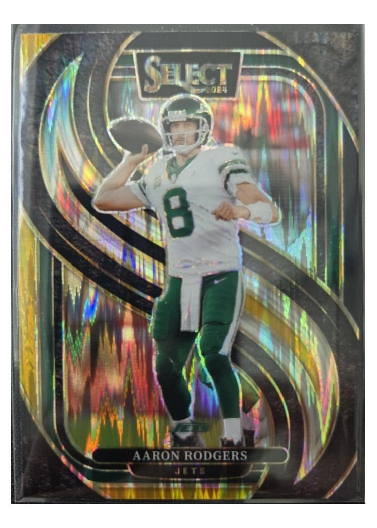 2024 Panini Select Base Set Aaron Rodgers #126 card
