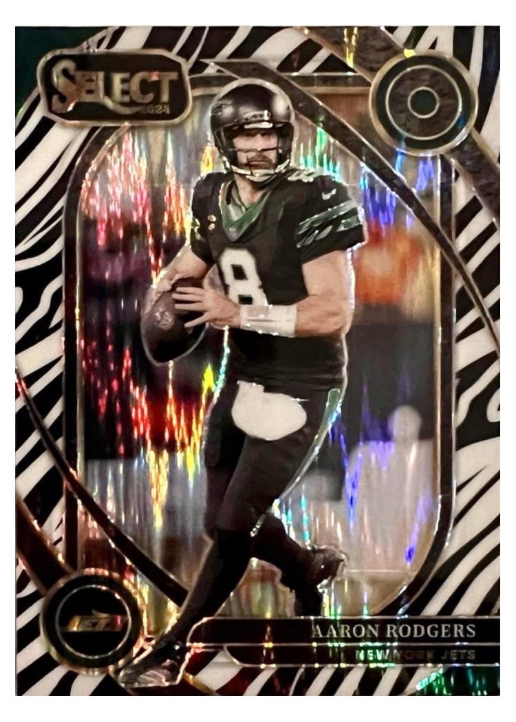 2024 Panini Select Base Set Aaron Rodgers #231 card