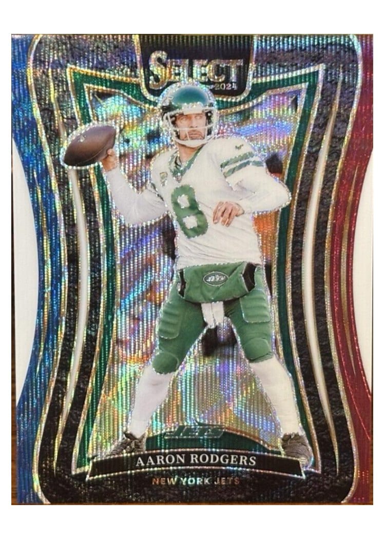 2024 Panini Select Base Set Aaron Rodgers #392 card