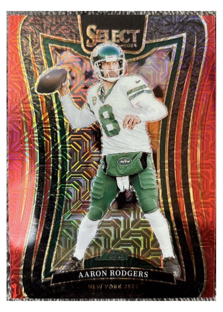 2024 Panini Select Base Set Aaron Rodgers #392 card