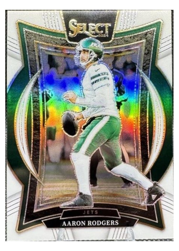 2024 Panini Select Base Set Aaron Rodgers #392 card