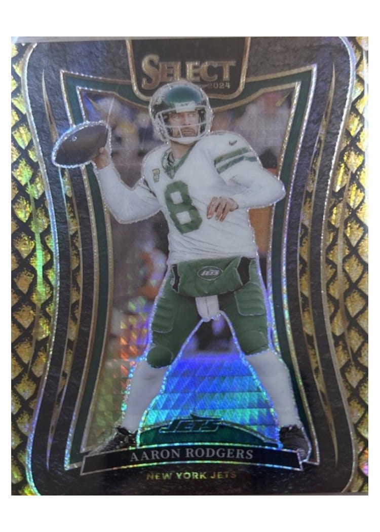 2024 Panini Select Base Set Aaron Rodgers #392 card
