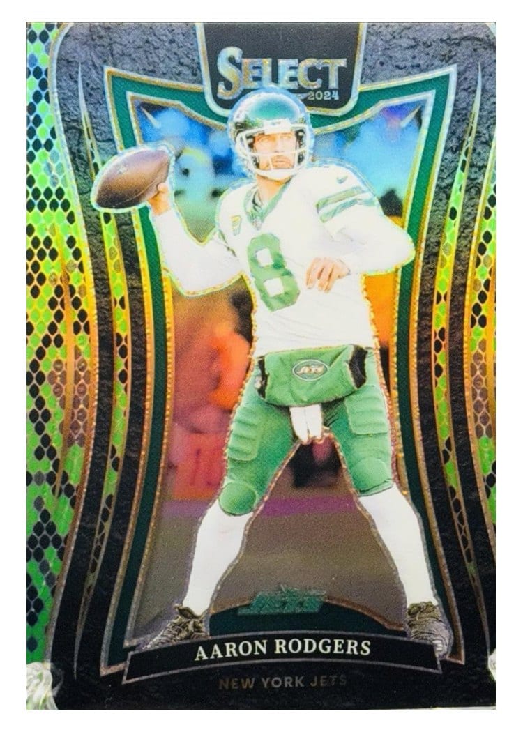 2024 Panini Select Base Set Aaron Rodgers #392 card