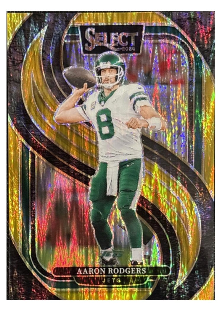 2024 Panini Select Base Set Aaron Rodgers #392 card