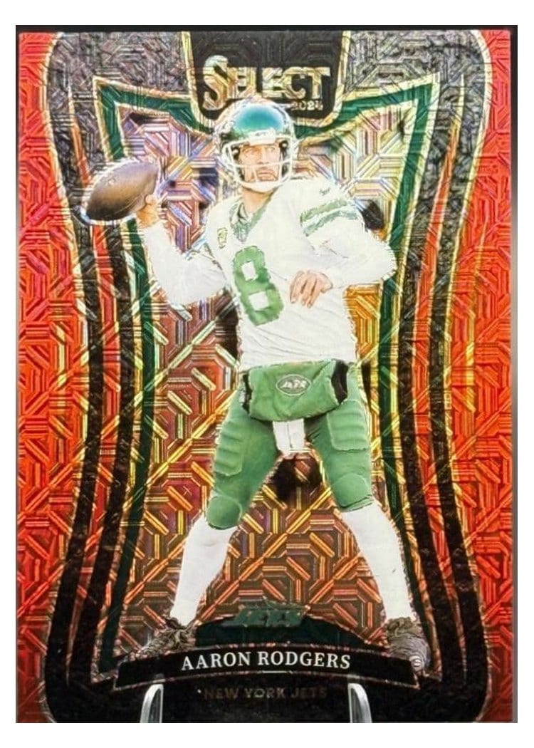 2024 Panini Select Base Set Aaron Rodgers #392 card