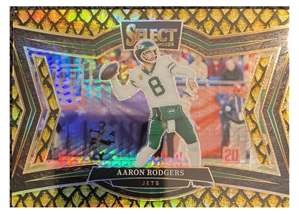 2024 Panini Select Base Set Aaron Rodgers #462 card
