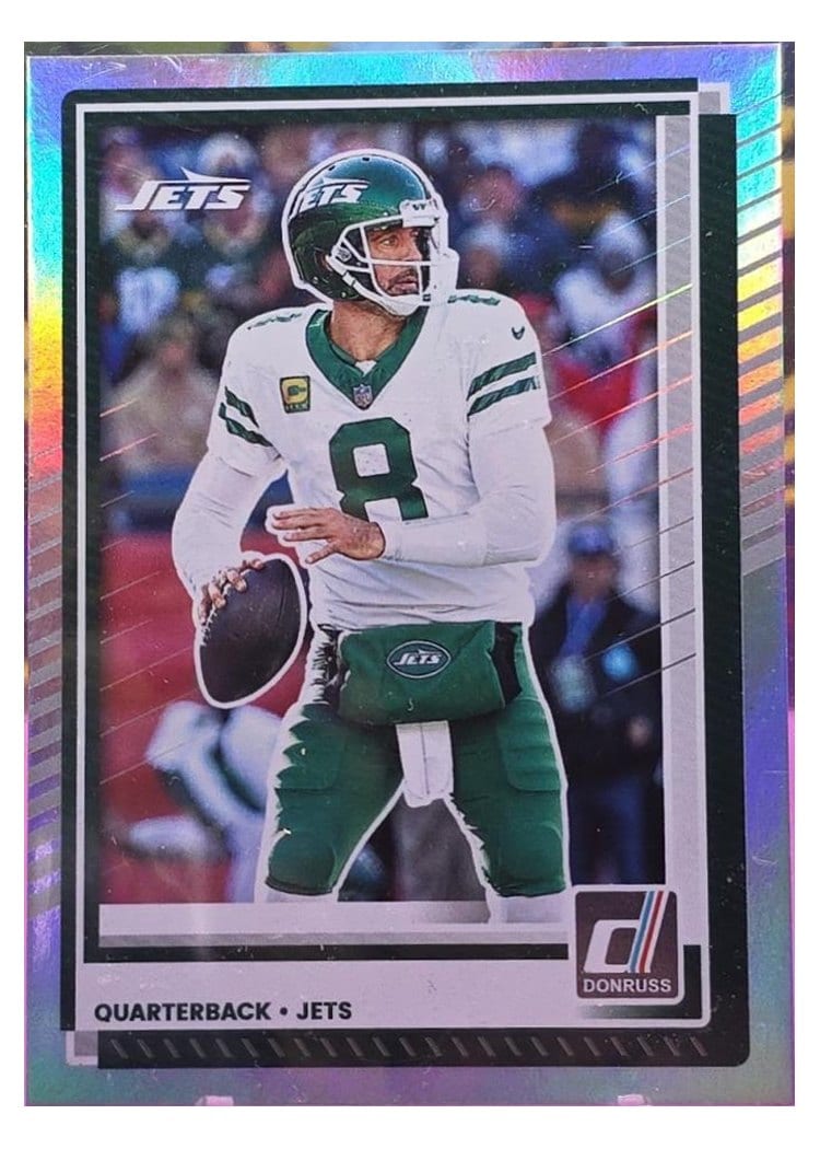 2025 Panini Donruss Aaron Rodgers #97 card