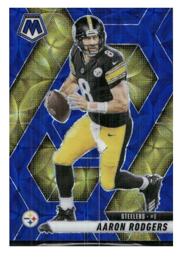 2025 Panini Mosaic Aaron Rodgers #243 card