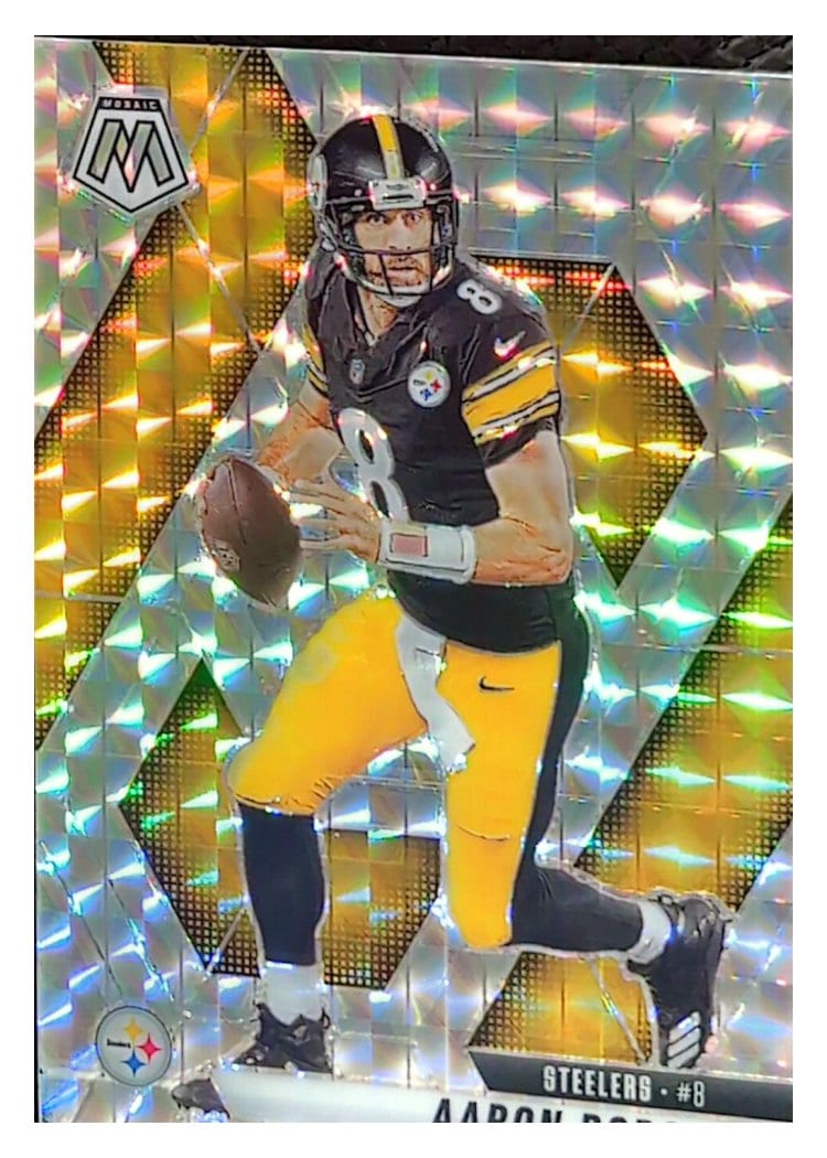 2025 Panini Mosaic Aaron Rodgers #243 card