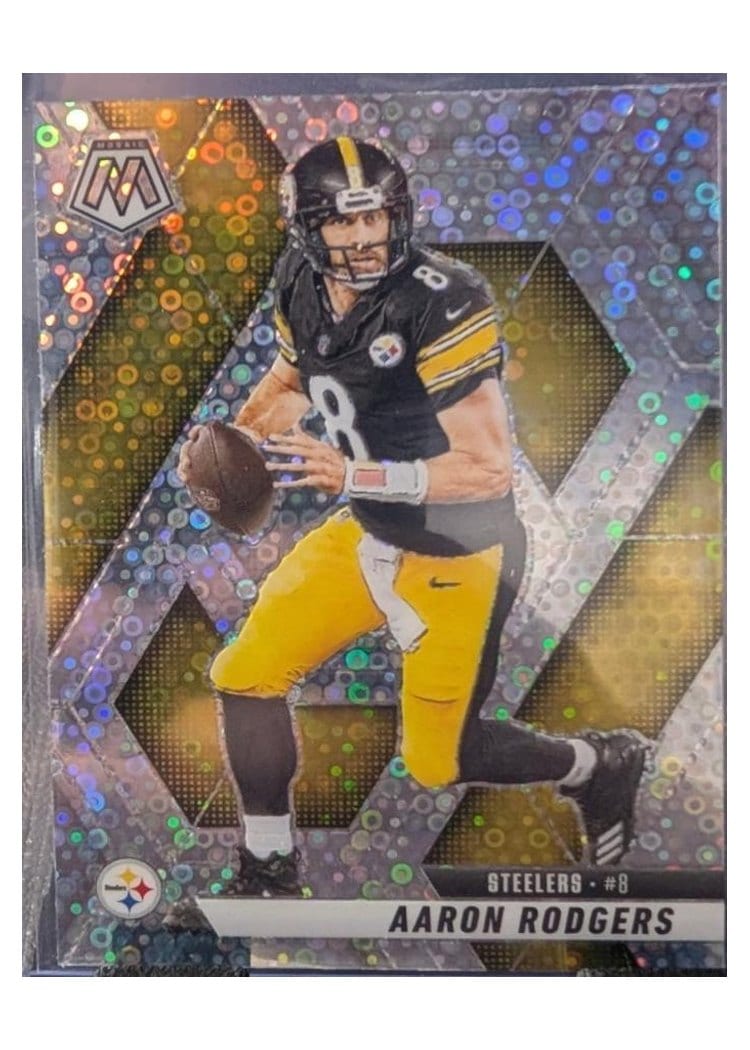 2025 Panini Mosaic Aaron Rodgers #243 card