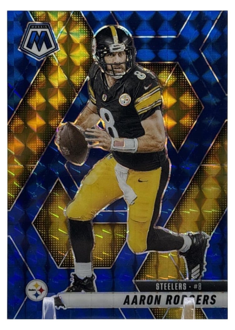 2025 Panini Mosaic Aaron Rodgers #243 card