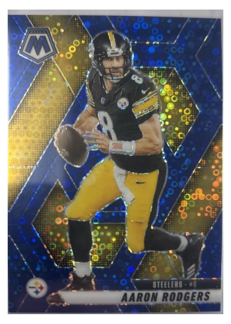 2025 Panini Mosaic Aaron Rodgers #243 card