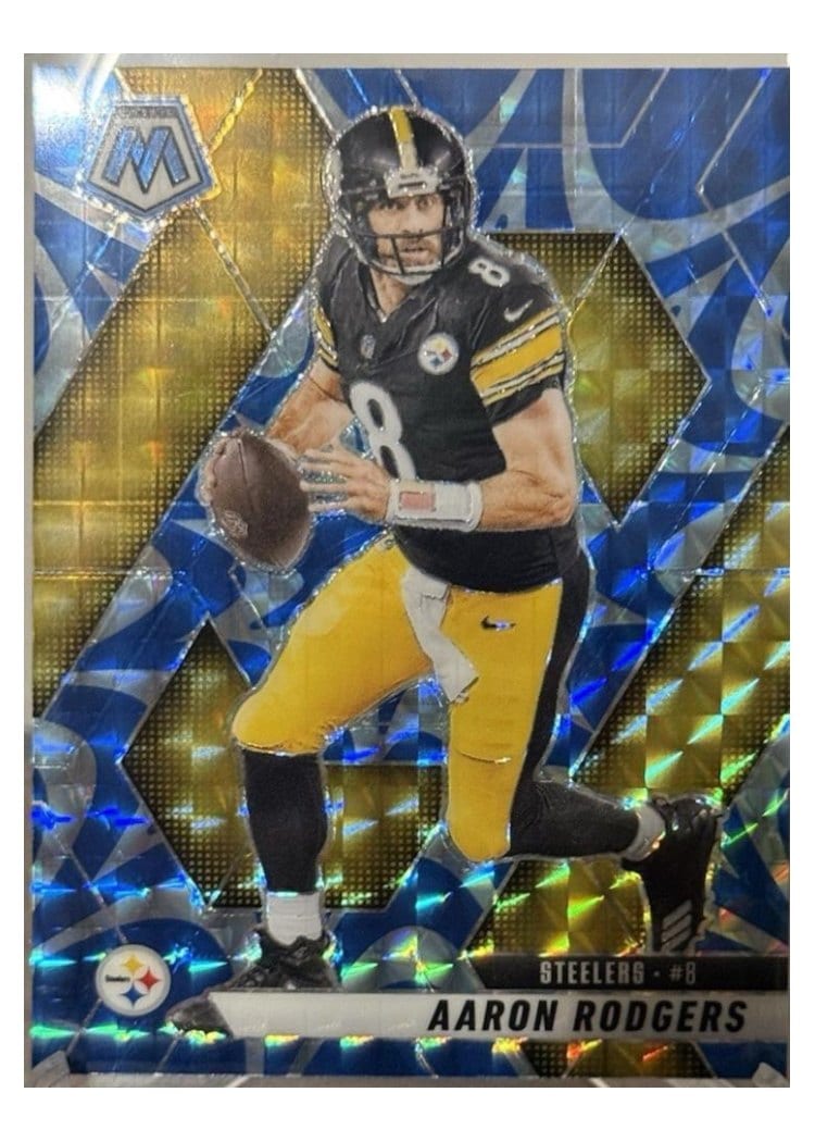 2025 Panini Mosaic Aaron Rodgers #243 card