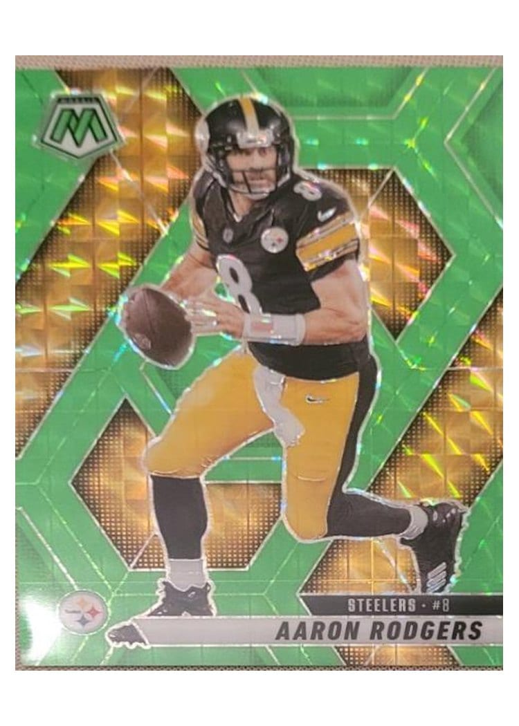 2025 Panini Mosaic Aaron Rodgers #243 card