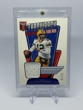 2023 Donruss Elite Throwback Threads Doubles Aaron Rodgers / Jordy Nelson #1 card