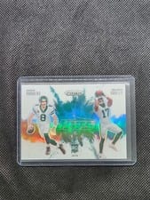 2024 Panini Prizm Dual Color Blast Aaron Rodgers / Malachi Corley #10 card