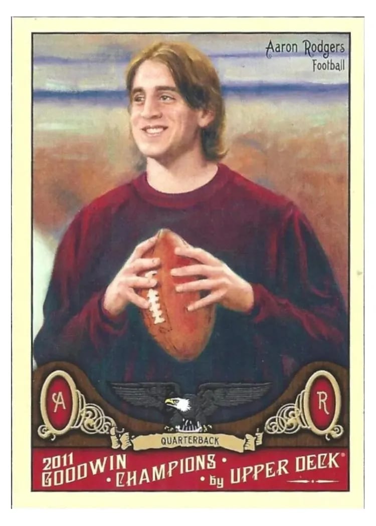 2011 Upper Deck Aaron Rogers #80 card