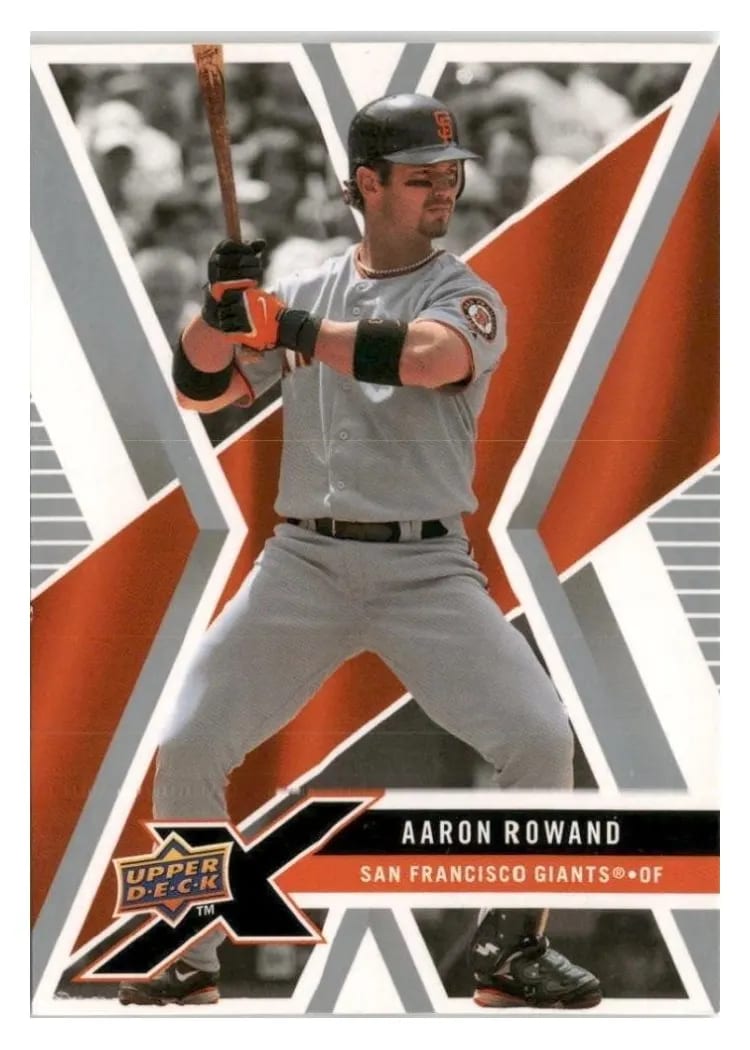 2008 Upper Deck X Aaron Rowand #85 card