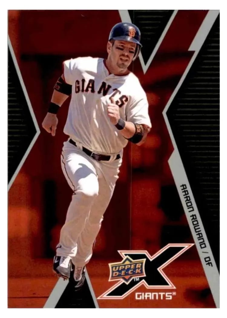 2009 Upper Deck X Aaron Rowand #77 card