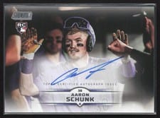 2025 Stadium Club Base Autographs Aaron Schunk #SCBA-AS card
