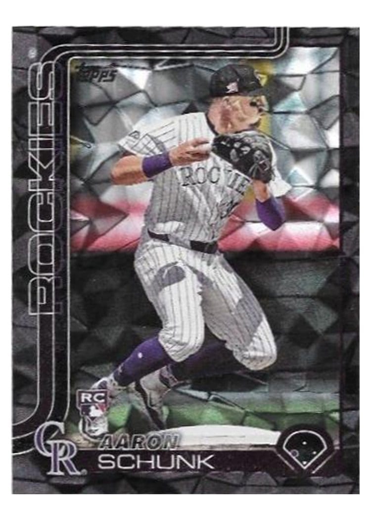 2025 Topps Base Set Aaron Schunk #196 card